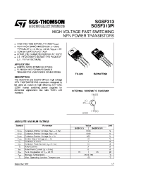 Datasheet F313PI manufacturer STMicroelectronics