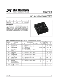 Datasheet GS2T12-9 manufacturer STMicroelectronics