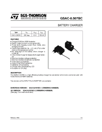 Datasheet GSAC-8.507BC manufacturer STMicroelectronics
