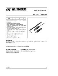 Datasheet GSCC-8507BC manufacturer STMicroelectronics