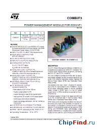 Datasheet GS-COMBI/F3 manufacturer STMicroelectronics