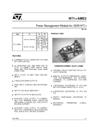 Datasheet GS-NT1+/AME2 manufacturer STMicroelectronics