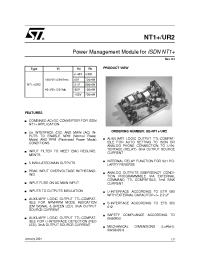 Datasheet GS-NT1+/UR2 manufacturer STMicroelectronics