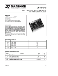 Datasheet GS-R51212 manufacturer STMicroelectronics