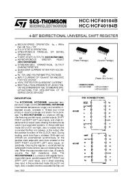 Datasheet HCC40104B manufacturer STMicroelectronics