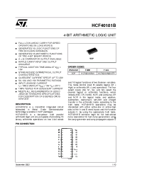 Datasheet HCF40181M013TR manufacturer STMicroelectronics
