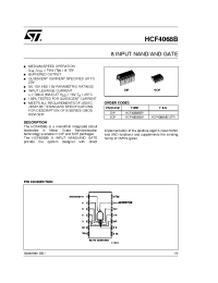 Datasheet HCF4068 manufacturer STMicroelectronics