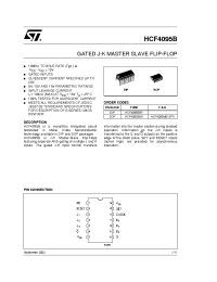 Datasheet HCF4095M013TR manufacturer STMicroelectronics