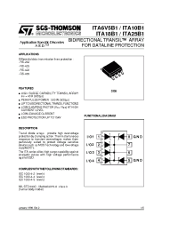 Datasheet ITA10B1 производства STMicroelectronics