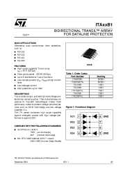 Datasheet ITA18B1RL manufacturer STMicroelectronics