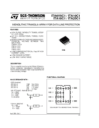 Datasheet ITA18C1 manufacturer STMicroelectronics