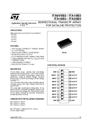 Datasheet ITAB3 manufacturer STMicroelectronics