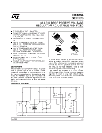 Datasheet KD1084AD2M33 manufacturer STMicroelectronics