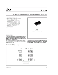 Datasheet L2726 manufacturer STMicroelectronics