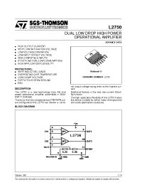 Datasheet L2750 производства STMicroelectronics