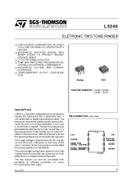 Datasheet L3240 производства STMicroelectronics