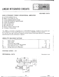 Datasheet L465A manufacturer STMicroelectronics