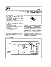 Datasheet L4923 manufacturer STMicroelectronics
