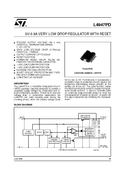 Datasheet L4947PD manufacturer STMicroelectronics