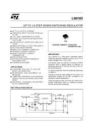 Datasheet L5970D013TR manufacturer STMicroelectronics