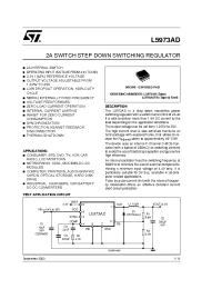 Datasheet L5973A производства STMicroelectronics
