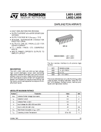 Datasheet L601 manufacturer STMicroelectronics