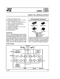 Datasheet L6201PS/02 manufacturer STMicroelectronics