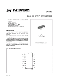 Datasheet L6210 manufacturer STMicroelectronics