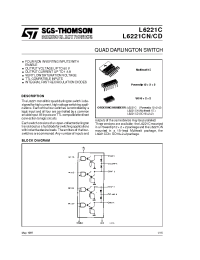 Datasheet L6221CN производства STMicroelectronics