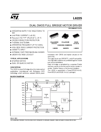 Datasheet L6225D manufacturer STMicroelectronics