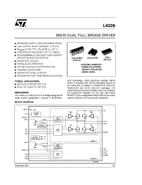 Datasheet L6226D manufacturer STMicroelectronics