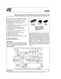 Datasheet L6228D manufacturer STMicroelectronics