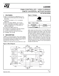 Datasheet L6258EX manufacturer STMicroelectronics