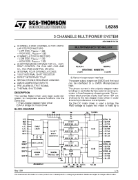 Datasheet L6285 manufacturer STMicroelectronics