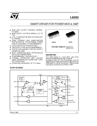 Datasheet L6353 manufacturer STMicroelectronics