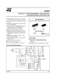Datasheet L6610N manufacturer STMicroelectronics