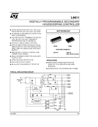Datasheet L6611DTR manufacturer STMicroelectronics