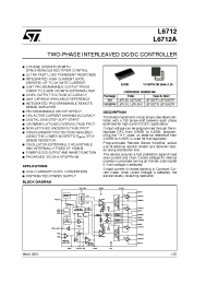 Datasheet L6712AD manufacturer STMicroelectronics
