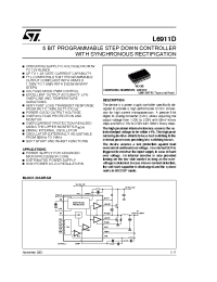 Datasheet L6911DTR manufacturer STMicroelectronics