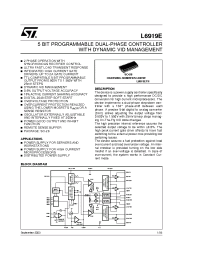 Datasheet L6919E manufacturer STMicroelectronics