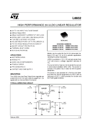Datasheet L6932D manufacturer STMicroelectronics