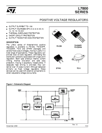 Datasheet L7805 manufacturer STMicroelectronics