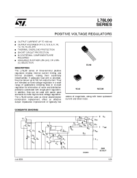 Datasheet L78L05ABUTR manufacturer STMicroelectronics
