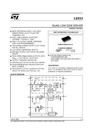 Datasheet L9333 manufacturer STMicroelectronics