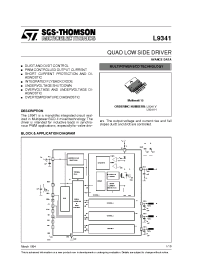Datasheet L9341 manufacturer STMicroelectronics