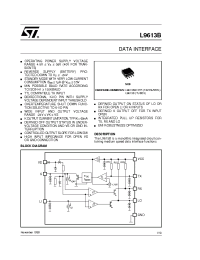 Datasheet L9613 manufacturer STMicroelectronics