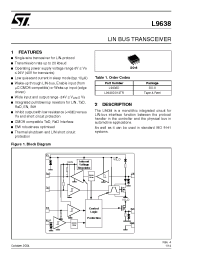 Datasheet L9638D manufacturer STMicroelectronics