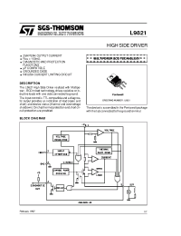 Datasheet L9821 manufacturer STMicroelectronics