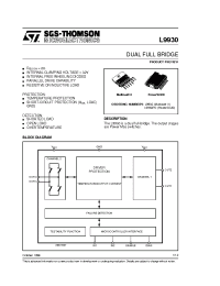 Datasheet L9930PD manufacturer STMicroelectronics