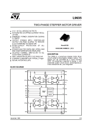Datasheet L9935 manufacturer STMicroelectronics